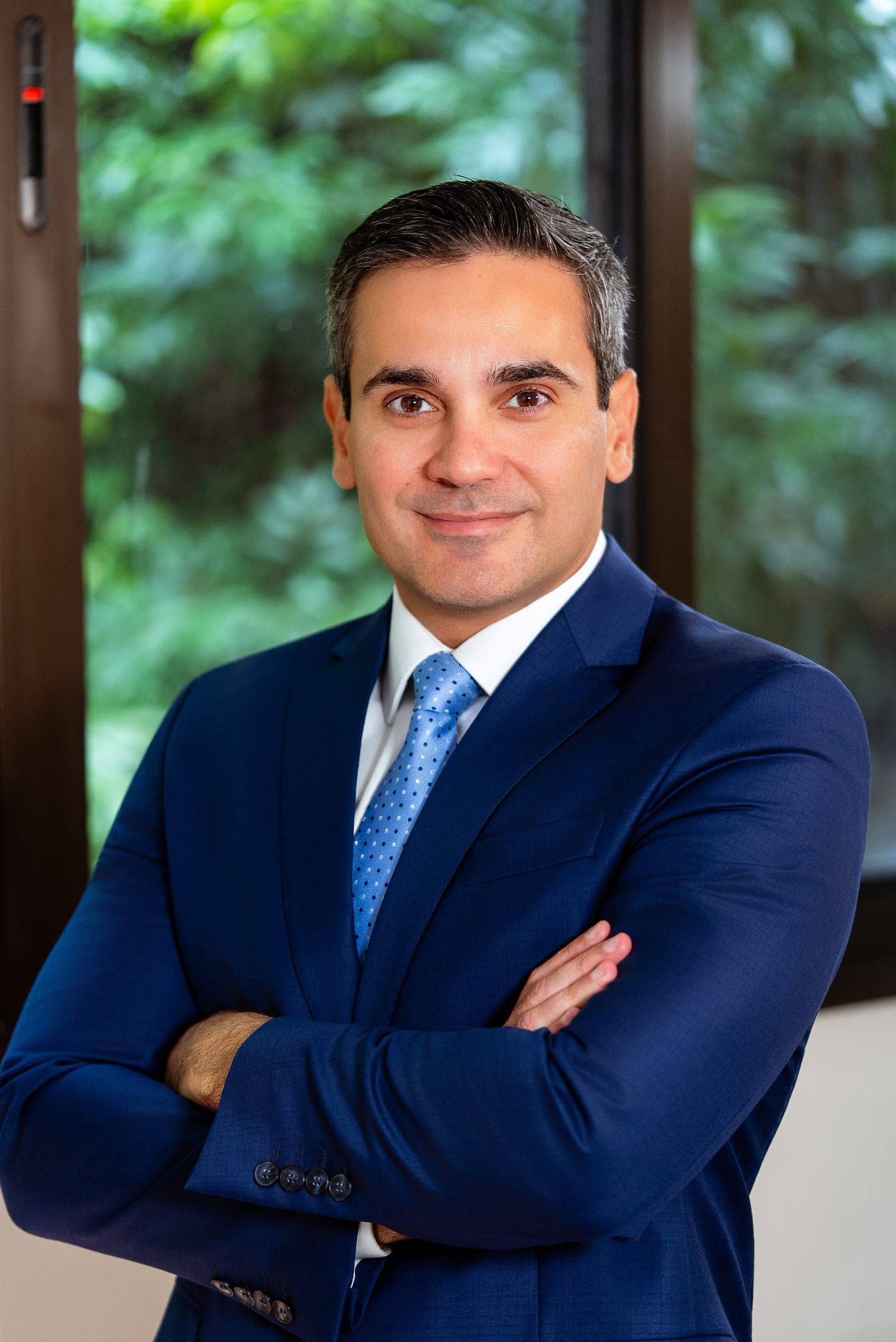 Retrato profissional de Eduardo Amorin, advogado