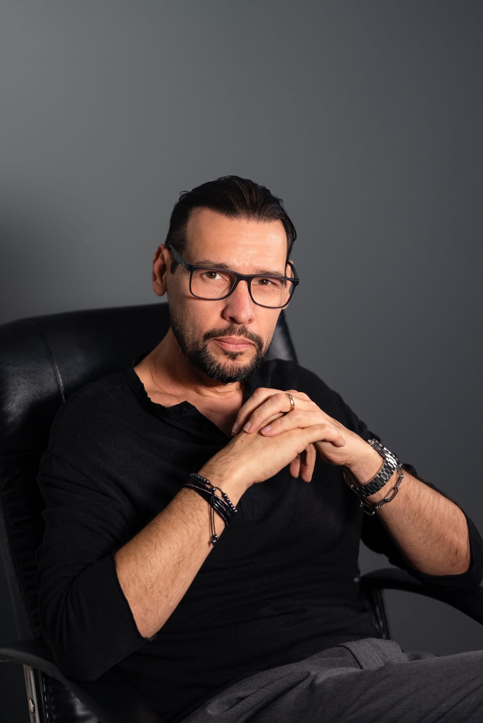 Retrato profissional de Marcio Goicocheia, empresário